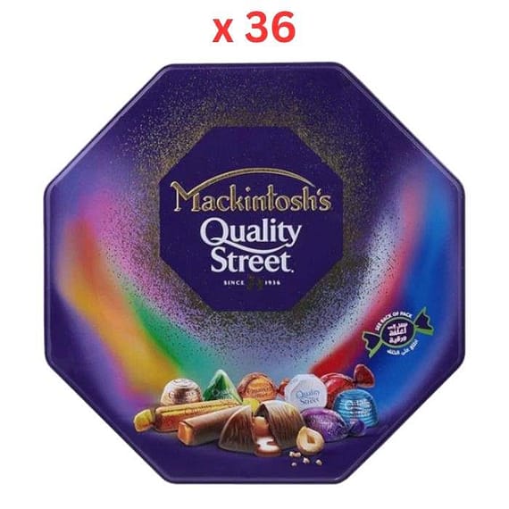 Mackintosh Qualty Srtgl 200Gm, Box Of 36Pcs Confectionery "BAE" Charm Bracelet