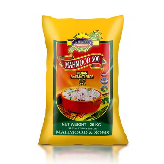 Mahmood 500 Indian 1121 XXL Basmati Rice 20kg Food Cupboard "BAE" Charm Bracelet