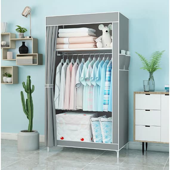Maple Leaf Non-Woven Fabric Wardrobe, Foldable Storage Organizer 1003 Household "BAE" Charm Bracelet