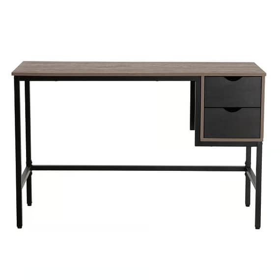 Maple Leaf Wooden Computer Desk, Study Table, Writing Desk 115cm CT-1621 Household "BAE" Charm Bracelet