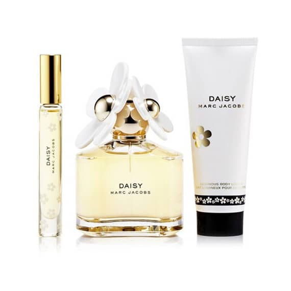 Marc Jacobs Daisy 3Pcs (W) Edt 100Ml + Bl 75Ml + Edt 100Ml Set Gift Sets "BAE" Charm Bracelet