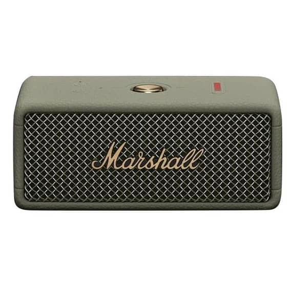 Marshall Emberton III Compact Portable Wireless Speaker, Sage Bluetooth Speakers "BAE" Charm Bracelet