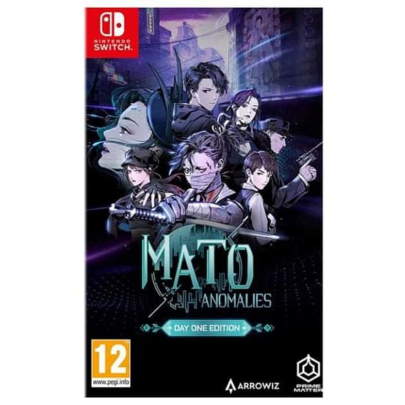 Mato Anomalies Day One Edition Nintendo Switch Games "BAE" Charm Bracelet