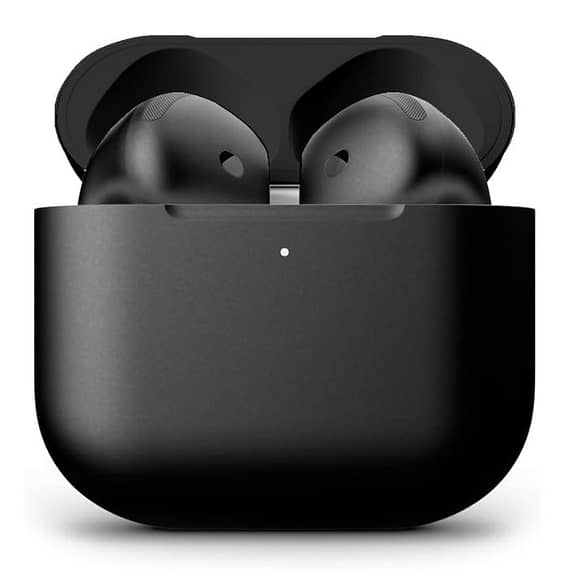 Merlin Craft Customized Apple Airpods 4 ANC Black Bold Apple Products "BAE" Charm Bracelet