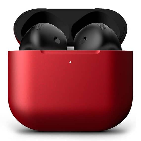 Merlin Craft Customized Apple Airpods 4 Combo Black Pred Apple Products "BAE" Charm Bracelet