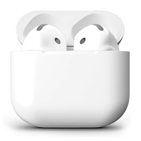 Merlin Craft Customized Apple Airpods 4 Starlight Bold Apple Products "BAE" Charm Bracelet