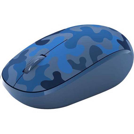 Microsoft Bluetooth Camo SE Mouse, Blue Camo Computer Accessories "BAE" Charm Bracelet