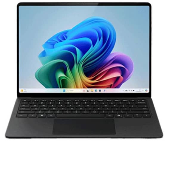 Microsoft Surface Laptop 7, 15-Inch, Copilot+ PC, Touchscreen, Snapdragon, X Elite, 32GB, 1TB SSD, Windows 11 Home, Black (English Keyboard) Laptops "BAE" Charm Bracelet