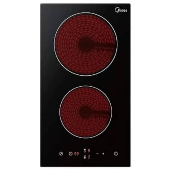 Midea Ceramic Hob Domino 30cm Schott Glass Black Gas & Stove "BAE" Charm Bracelet
