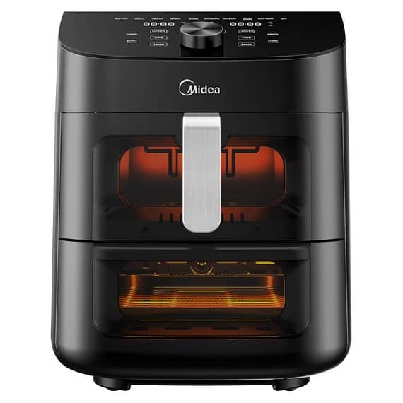 Midea Smart Air Fryer With Digital Touch Control, 11L Fryer "BAE" Charm Bracelet