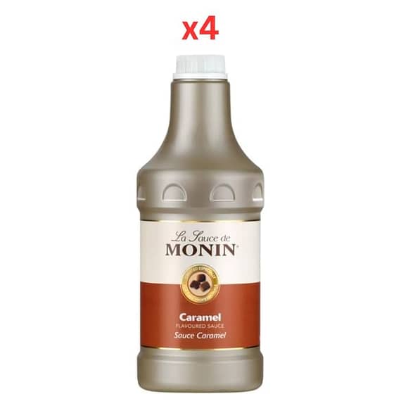 Monin Caramel Sauce – 1.89 Ltr Pack Of 4 Beverages "BAE" Charm Bracelet