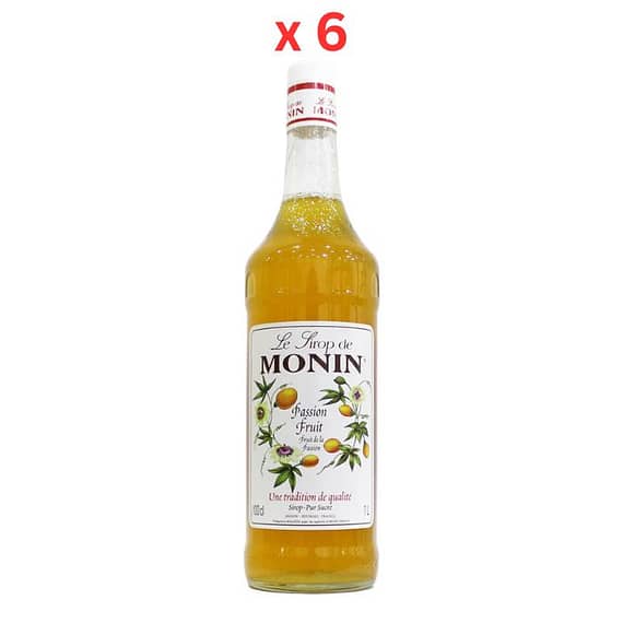 Monin Passion Fruit Syrup – 1 Ltr Pack Of 6 Beverages "BAE" Charm Bracelet