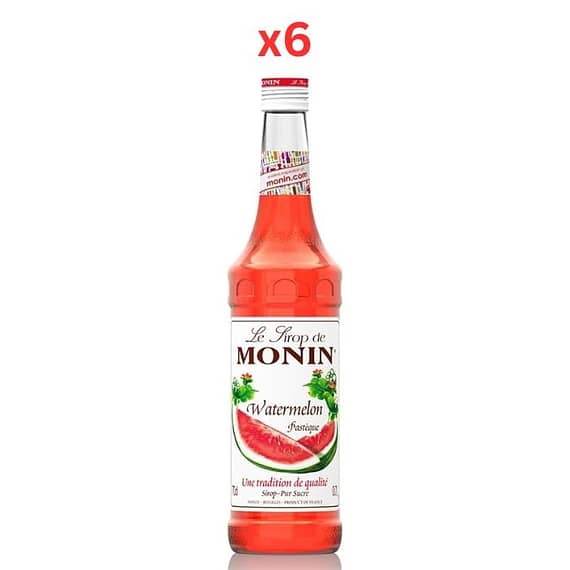Monin Watermelon Syrup – 700Ml Pack Of 6 Beverages "BAE" Charm Bracelet