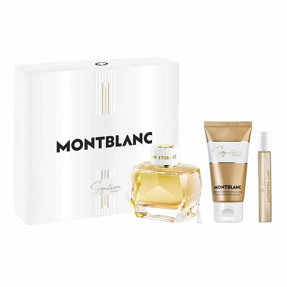 Mont Blanc Signature Absolue (W) Set Edp 90Ml + Edp 7.5Ml + Bl 100Ml Gift Sets "BAE" Charm Bracelet
