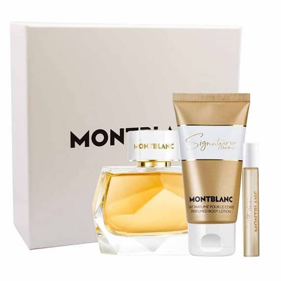 Mont Blanc Signature Absolute (W) Edp 90ml+7.5ml+100BL Set Gift Sets "BAE" Charm Bracelet