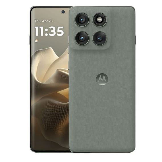 Motorola Edge 60 Pro 5G, 512GB 12GB RAM , Shadow Green, Dual SIM Smartphone Mobiles "BAE" Charm Bracelet