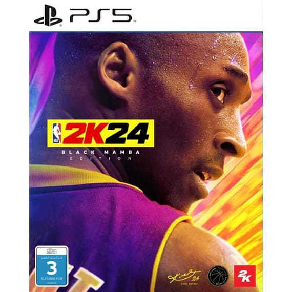 NBA 2K24 Black Mamba Edition Playstation5 Games "BAE" Charm Bracelet