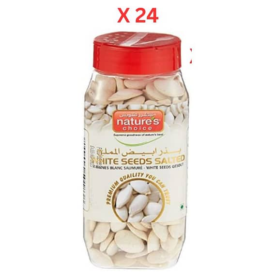 Natures Choice White Seeds – 200 gm Pack Of 24 (UAE Delivery Only) Dates & Dry Fruits "BAE" Charm Bracelet