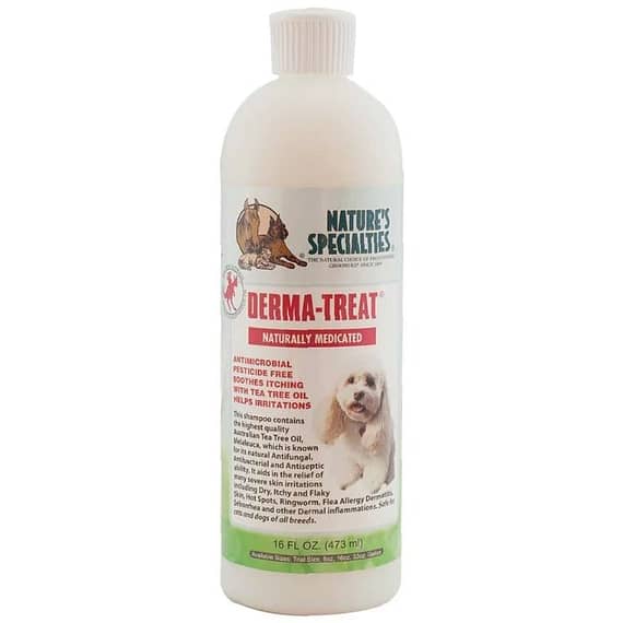 Natures Specialties Derma Treat Shampoo For Dogs And Cats – 473ML Grooming Supplies "BAE" Charm Bracelet