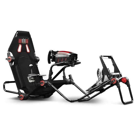 Next Level Racing F-GT Lite Cockpit, Foldable, Adjustable Wheel, Gear Shifter, Pedal Positions & Angle, Black – NLR-S015 Gaming & Consoles "BAE" Charm Bracelet