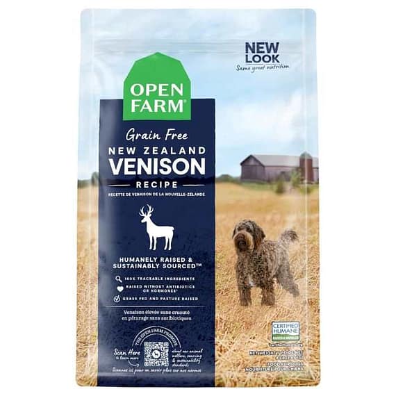 Open Farm Grain Free New Zealand Venison Dry Dog Food – 1.81KG Dog Food "BAE" Charm Bracelet