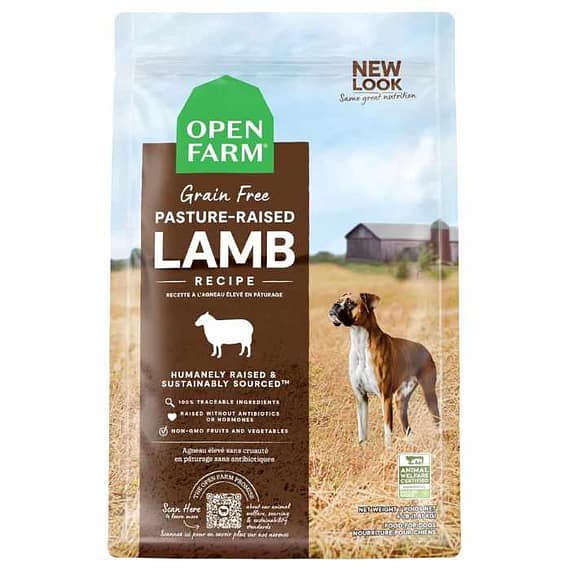 Open Farm Grain Free Pasture Lamb Dry Dog Food – 1.81KG Dog Food "BAE" Charm Bracelet