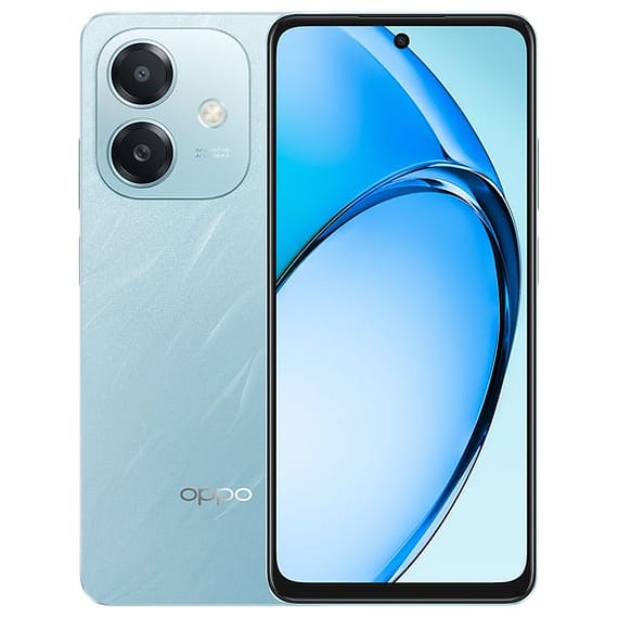 Oppo A3x, 128GB, 4GB, Ocean Blue 4G Mobiles "BAE" Charm Bracelet