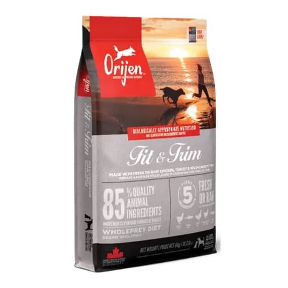 Orijen Fit & Trim Adult Dry Dog Food – 6KG Bulk Buy "BAE" Charm Bracelet