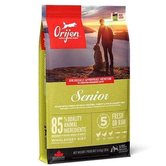 Orijen Senior Dry Dog Food 11.4Kg Dog Food "BAE" Charm Bracelet