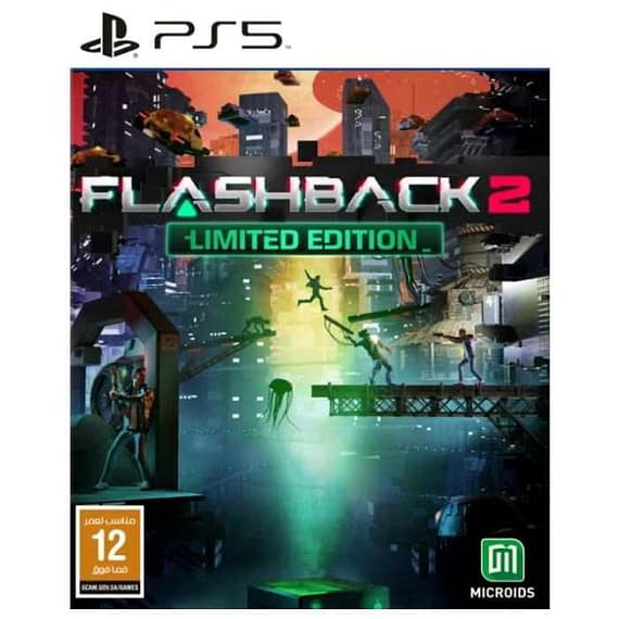 PS5 Flashback 2 Limited Edition (Steel Book) Games "BAE" Charm Bracelet
