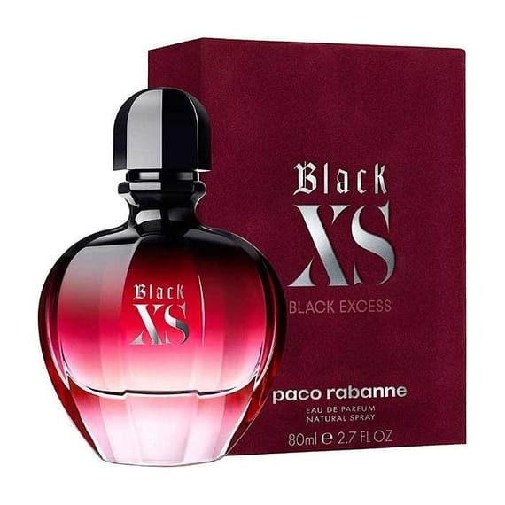 Paco Rabanne Black Xs (W) Edp 80ml Spy Perfumes "BAE" Charm Bracelet