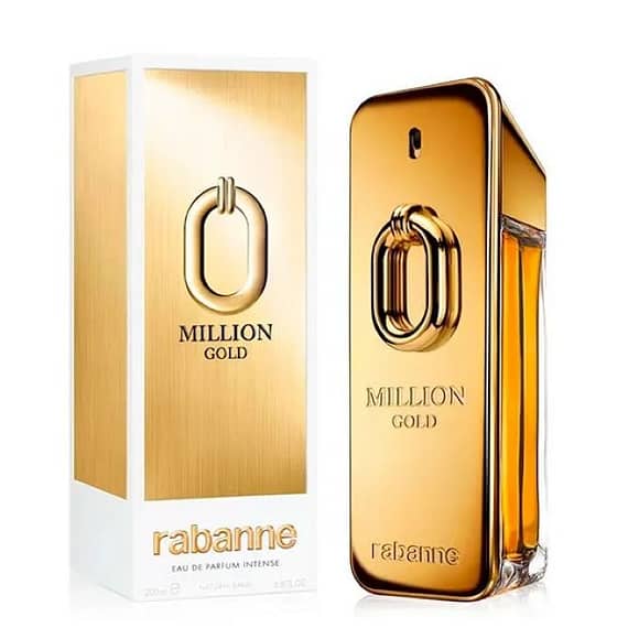 Paco Rabanne Million Gold (M) Edp Intense 200ml Spy Men's Fragrance "BAE" Charm Bracelet