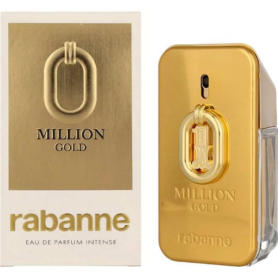 Paco Rabanne Million Gold (M) Edp Intense 50ml Spy Men's Fragrance "BAE" Charm Bracelet