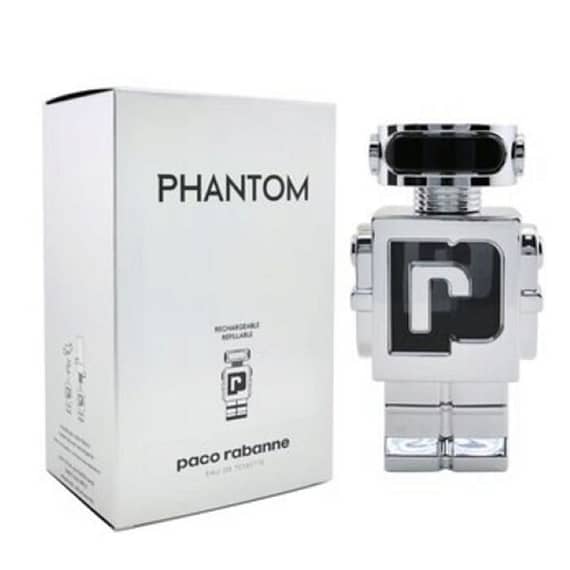 Paco Rabanne Phantom Edt 150ml Spy Refillable (M) Men's Fragrance "BAE" Charm Bracelet