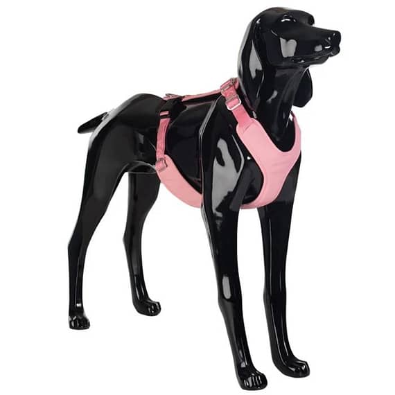 Paikka Visibility Harness For Dogs – Pink Large Collars & Harnesses "BAE" Charm Bracelet