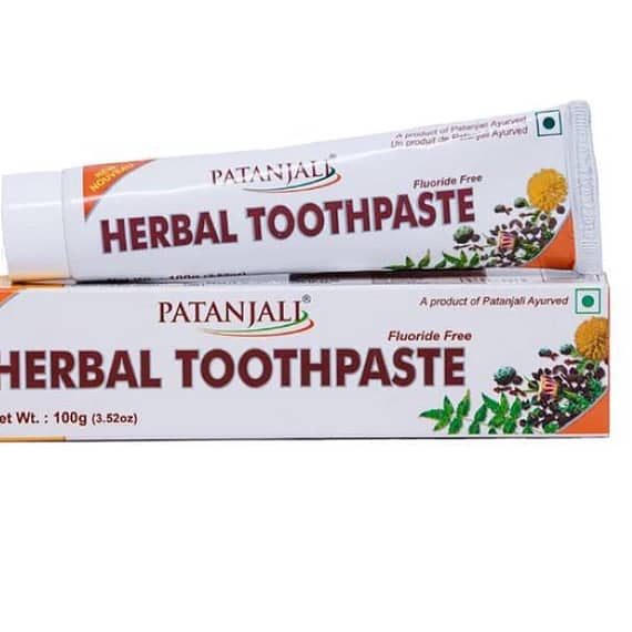 Patanjali Herbal Toothpaste 100gm Grocery "BAE" Charm Bracelet