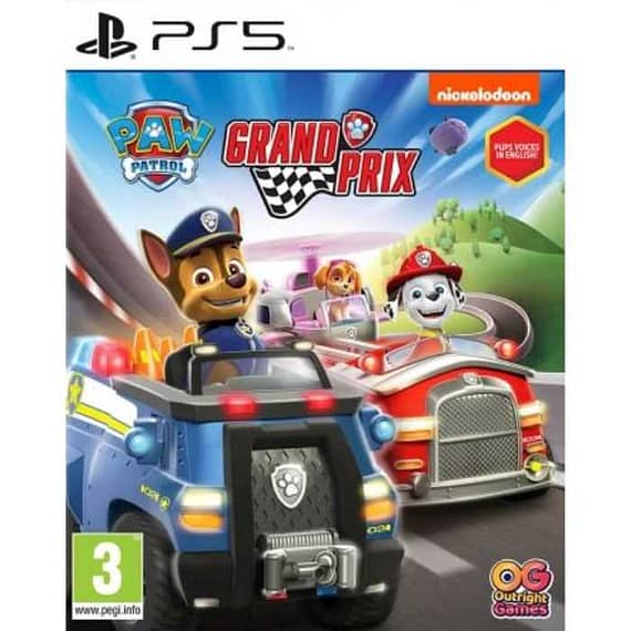 Paw Patrol Grand Prix Playstation 5 Games "BAE" Charm Bracelet