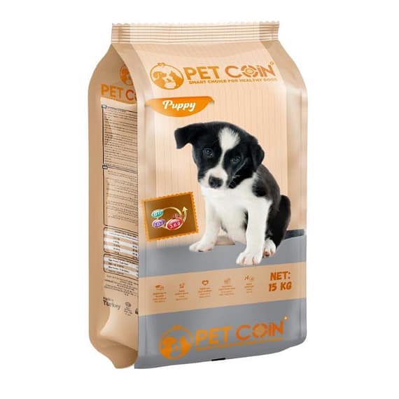 Petcoin Puppy Lamb & Rice- 15kg Dog Food "BAE" Charm Bracelet