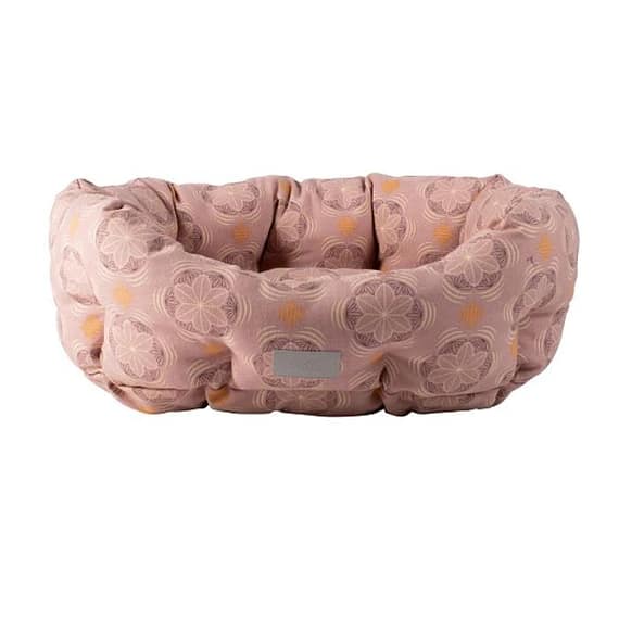 Petshop By Fringe Studio Star Tile Cuddler Pet Bed – Mauve 74x61x23cm Beds & Cushions "BAE" Charm Bracelet