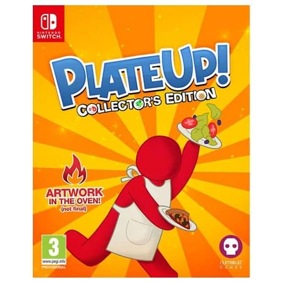 Plate Up Collector's Edition Nintendo Switch Games "BAE" Charm Bracelet