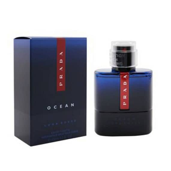 Prada Luna Rossa Ocean Edt 100ml (M) Men's Fragrance "BAE" Charm Bracelet