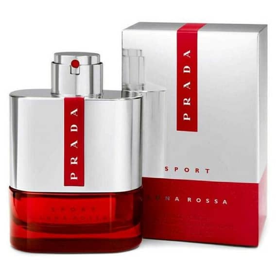 Prada Luna Rossa Sport Edt 100ml (M) Men's Fragrance "BAE" Charm Bracelet