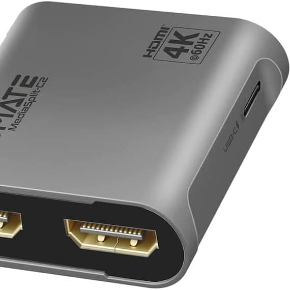 Promate HDMI Splitter, MEDIASPLIT-C2 Accessories & Peripherals "BAE" Charm Bracelet