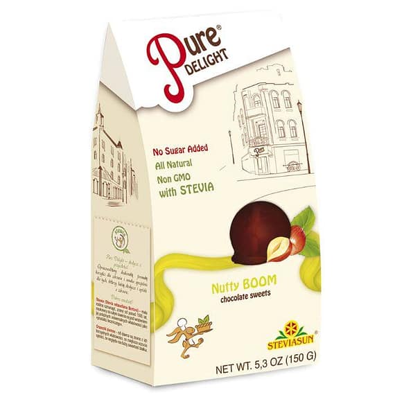 Pure Delight Sweets Nut Boom Chocolate 150 Gr Carton Confectionery "BAE" Charm Bracelet