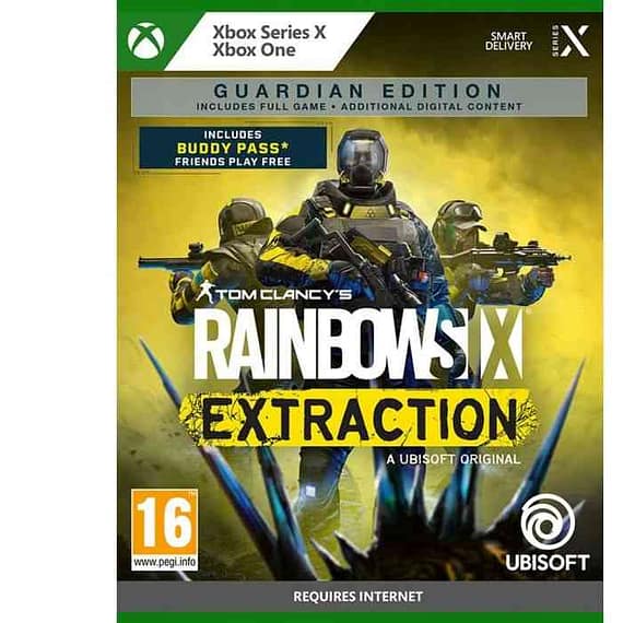 Rainbow Six Extraction Guardian Edition Xbox Series X Games "BAE" Charm Bracelet