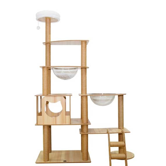 Regalia Alcazar Cat Tree – 40X60X165CM Cat scratcher & Post "BAE" Charm Bracelet