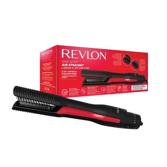 Revlon One-Step Air Straight 2-In-1 Dryer & Straightener – RVDR5330ARB Household "BAE" Charm Bracelet