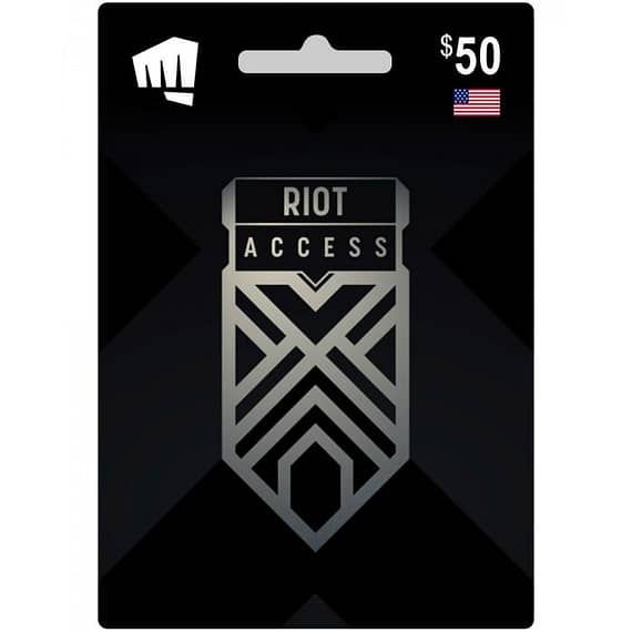 Riot Access Gift Card Code $50 (US) – Instant E-Mail Delivery Gift Cards "BAE" Charm Bracelet