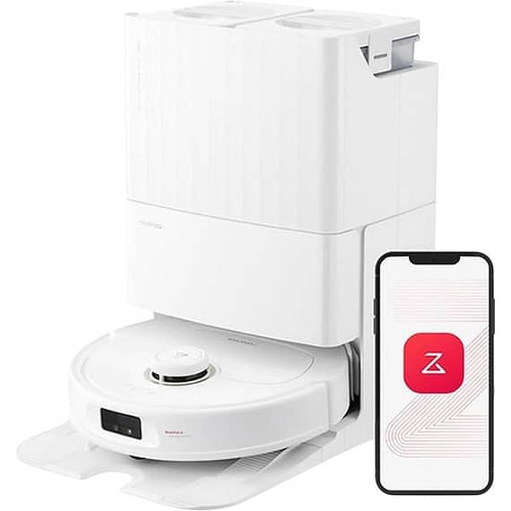 Roborock Q Revo MaxV Robotic Vacuum Cleaner – White Household "BAE" Charm Bracelet