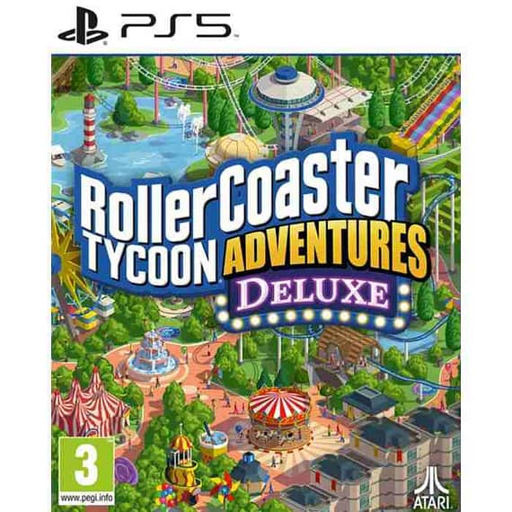 Roller Coaster Tycoon Adventures Deluxe Playstation5 Games "BAE" Charm Bracelet